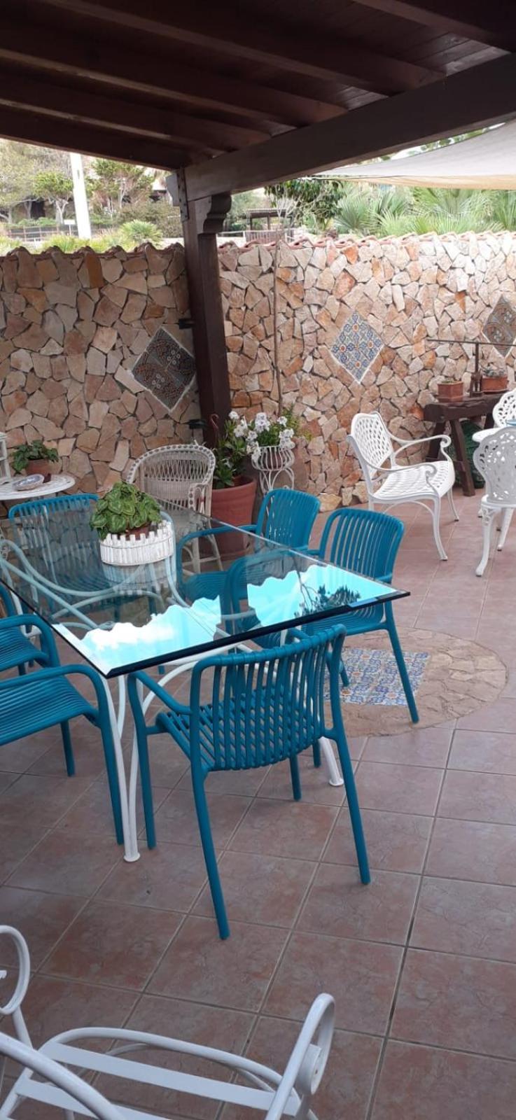 Villa Baia Di Cornino Кустоначи Экстерьер фото